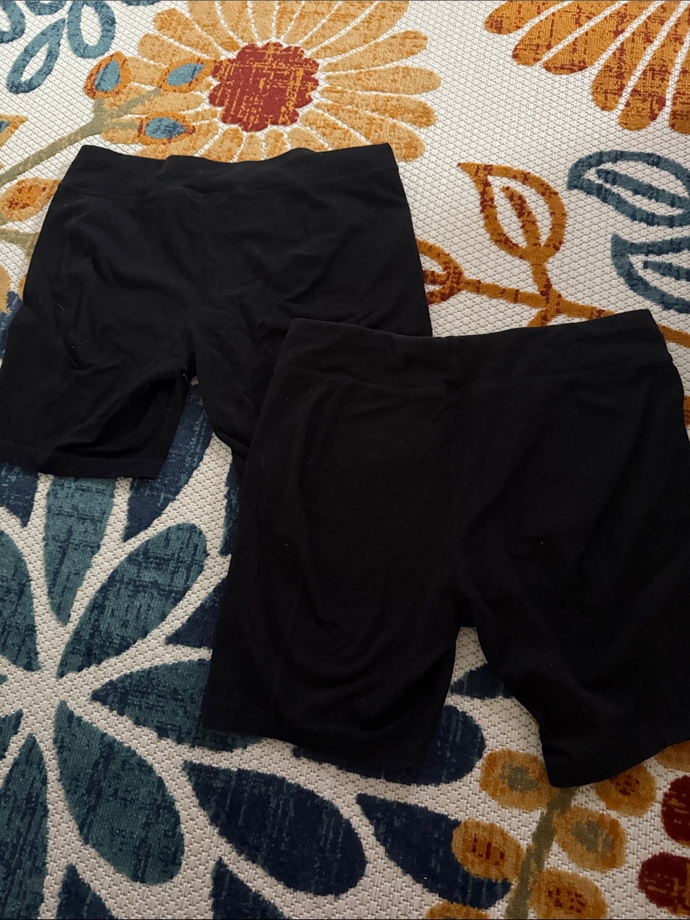 2 Pair 1X  Cotton/Spandex Shorts